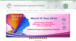 Desktop Screenshot of ipo.gov.pk
